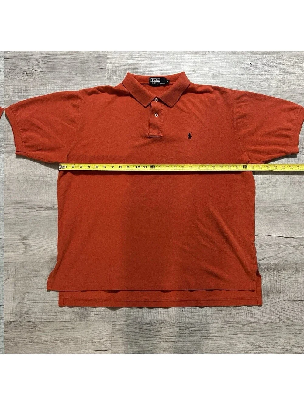 Polo Ralph Lauren Mens XL Orange Classic Fit Polo Shirt